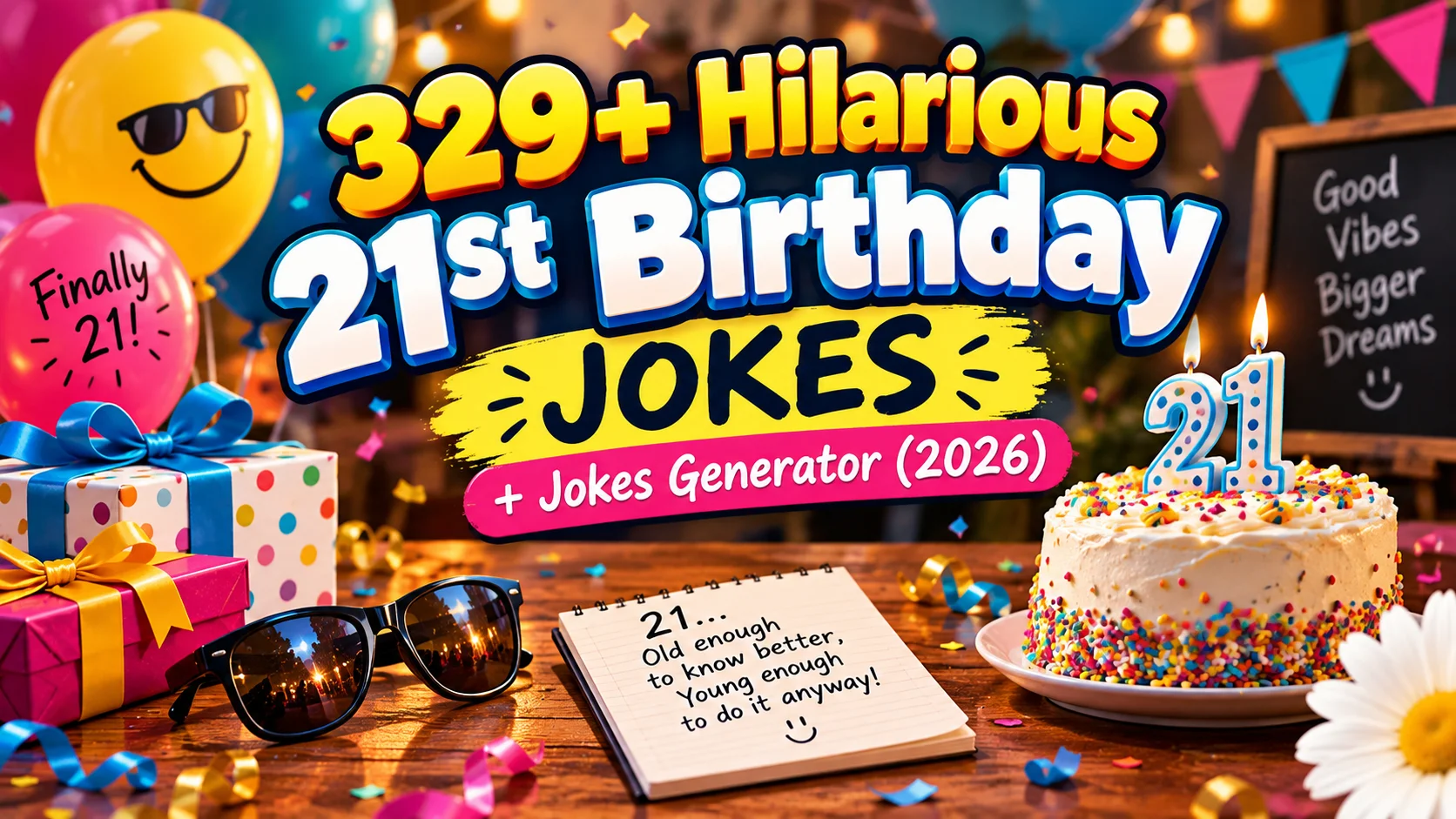 21St Birthday Jokes